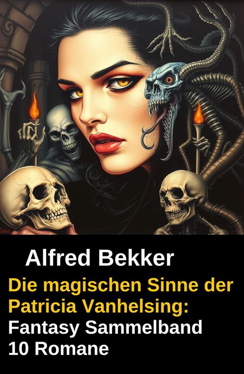 Produktbild: Die magischen Sinne der Patricia Vanhelsing: Fantasy Sammelband 10 Romane