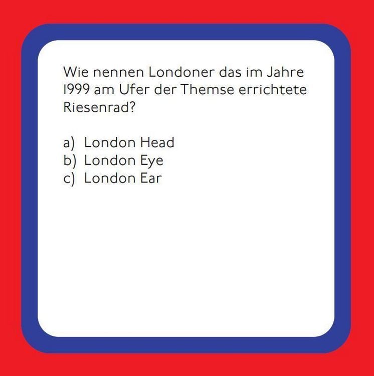 Produktbild: Das London-Quiz