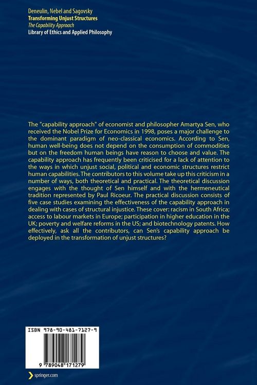 Produktbild: Transforming Unjust Structures