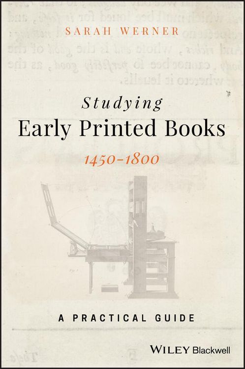 Produktbild: Studying Early Printed Books, 1450-1800