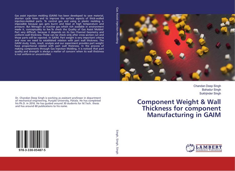 Produktbild: Component Weight & Wall Thickness for component Manufacturing in GAIM