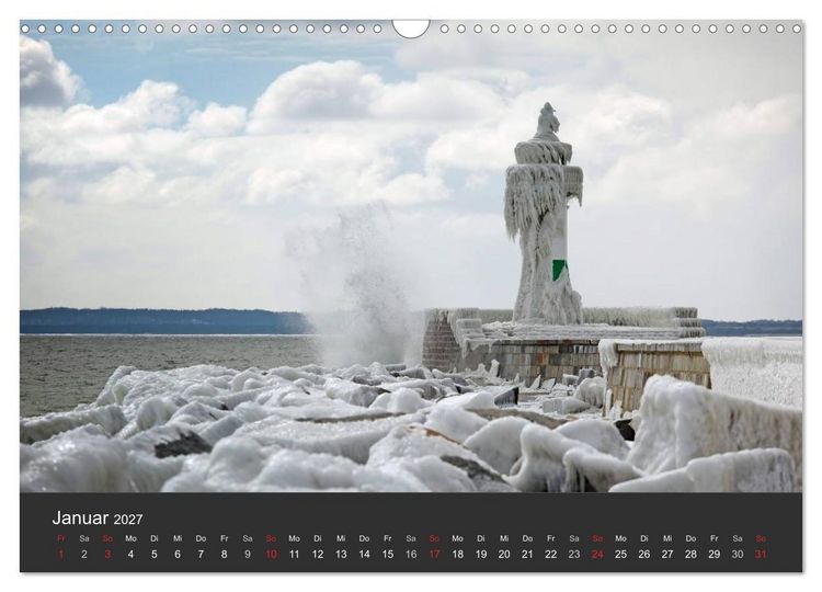 Produktbild: Mecklenburg-Vorpommern (Wandkalender 2027 DIN A3 quer), CALVENDO Monatskalender