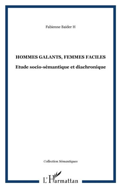 Produktbild: Hommes galants, femmes faciles