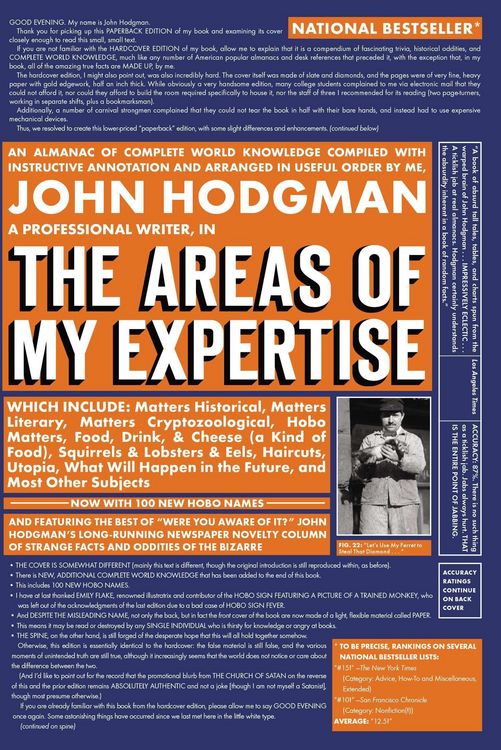 Produktbild: The Areas of My Expertise