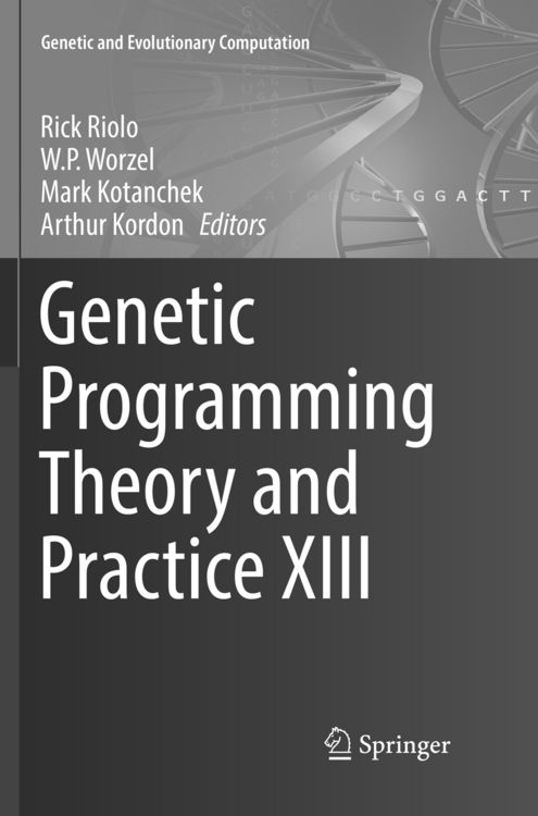 Produktbild: Genetic Programming Theory and Practice XIII