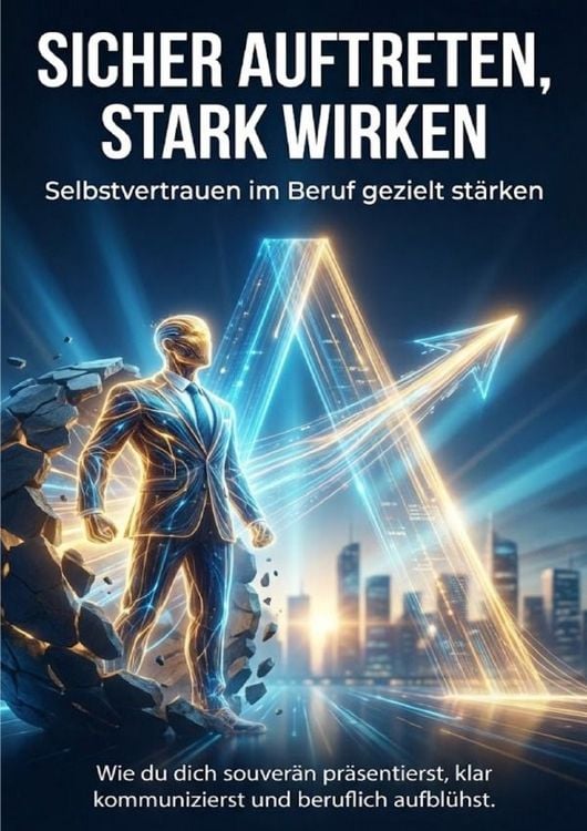 Produktbild: Sicher auftreten, stark wirken: Selbstvertrauen im Beruf gezielt st&auml;rken