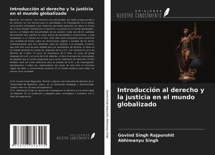 Produktbild: Introducci&oacute;n al derecho y la justicia en el mundo globalizado