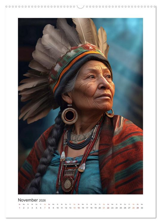 Produktbild: Legenden der Maya (hochwertiger Premium Wandkalender 2026 DIN A2 hoch), Kunstdruck in Hochglanz