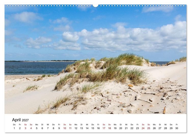 Produktbild: Amrum - Das Paradies in der Nordsee (hochwertiger Premium Wandkalender 2027 DIN A2 quer), Kunstdruck in Hochglanz