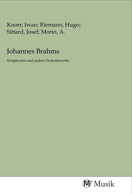 Produktbild: Johannes Brahms