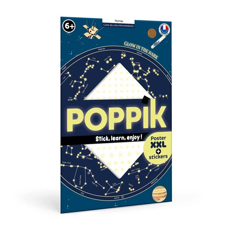 Produktbild: POPPIK - Lernposter & Sticker Himmelskarte
