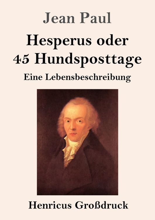 Produktbild: Hesperus oder 45 Hundsposttage (Gro&szlig;druck)