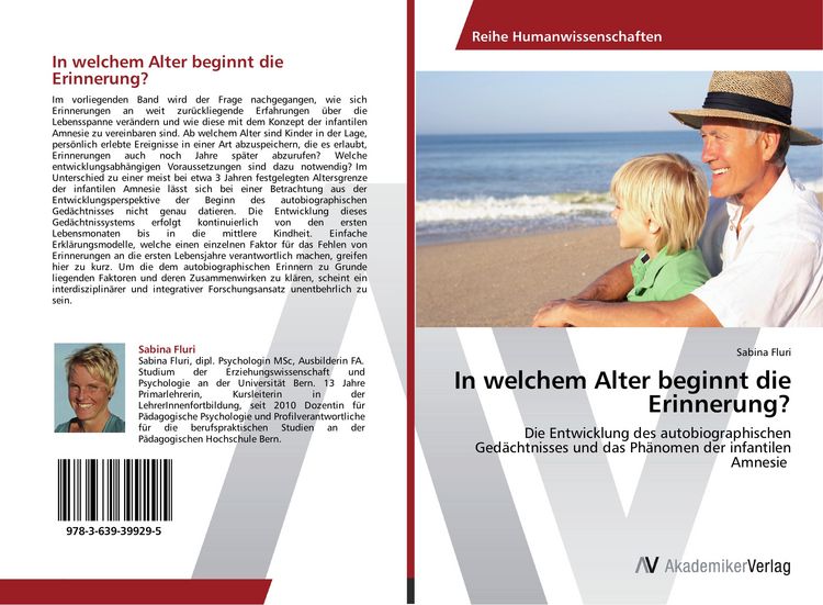 Produktbild: In welchem Alter beginnt die Erinnerung?