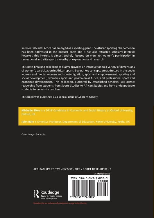 Produktbild: Women's Sport in Africa