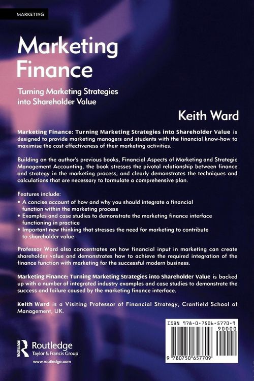 Produktbild: Marketing Finance