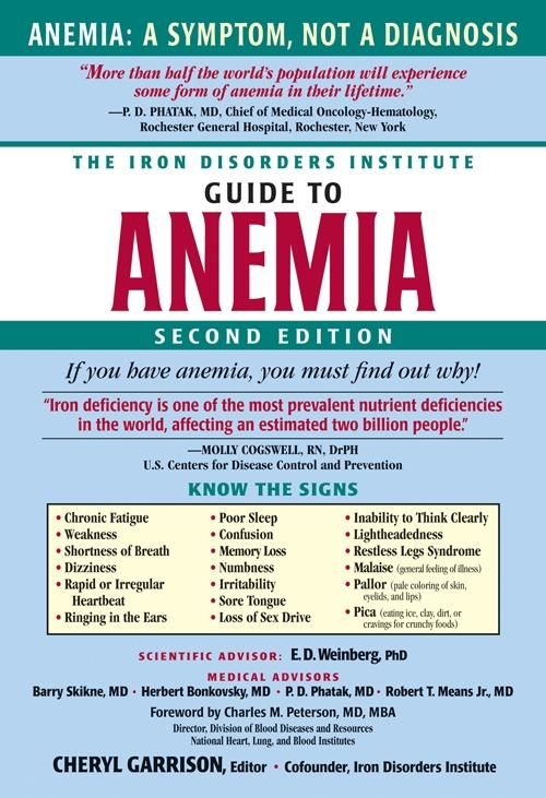Produktbild: The Iron Disorders Institute Guide to Anemia