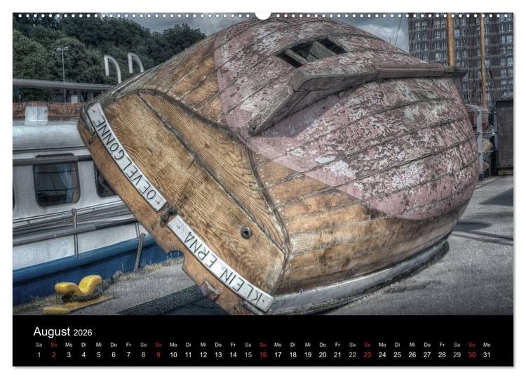 Produktbild: Hamburg (hochwertiger Premium Wandkalender 2026 DIN A2 quer), Kunstdruck in Hochglanz