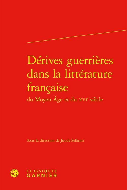 Produktbild: Derives Guerrieres Dans la Litterature Francaise du Moyen Age et du
