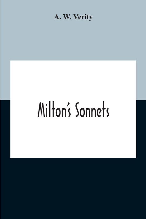 Produktbild: Milton'S Sonnets