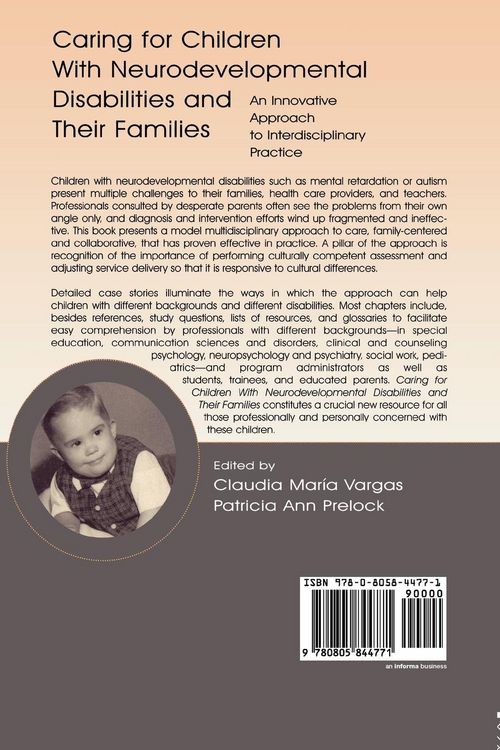 Produktbild: Caring for Children With Neurodevelopmental Disabilities and Their Families