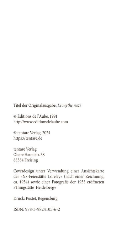 Produktbild: Der Nazi-Mythos