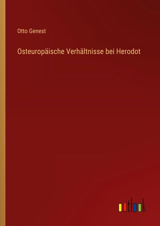 Produktbild: Osteurop&auml;ische Verh&auml;ltnisse bei Herodot