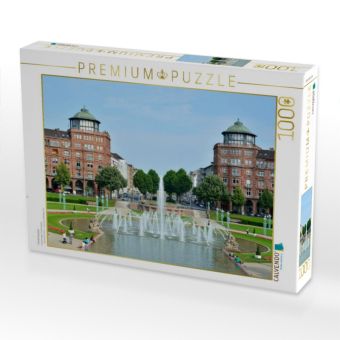 Produktbild: CALVENDO Puzzle Friedrichsplatz | 1000 Teile Lege-Gr&ouml;&szlig;e 64x48cm Foto-Puzzle f&uuml;r gl&uuml;ckliche Stunden