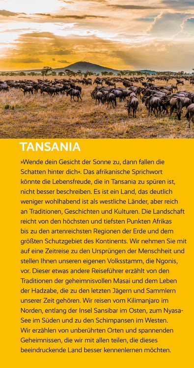 Produktbild: TRESCHER Reisef&uuml;hrer Tansania