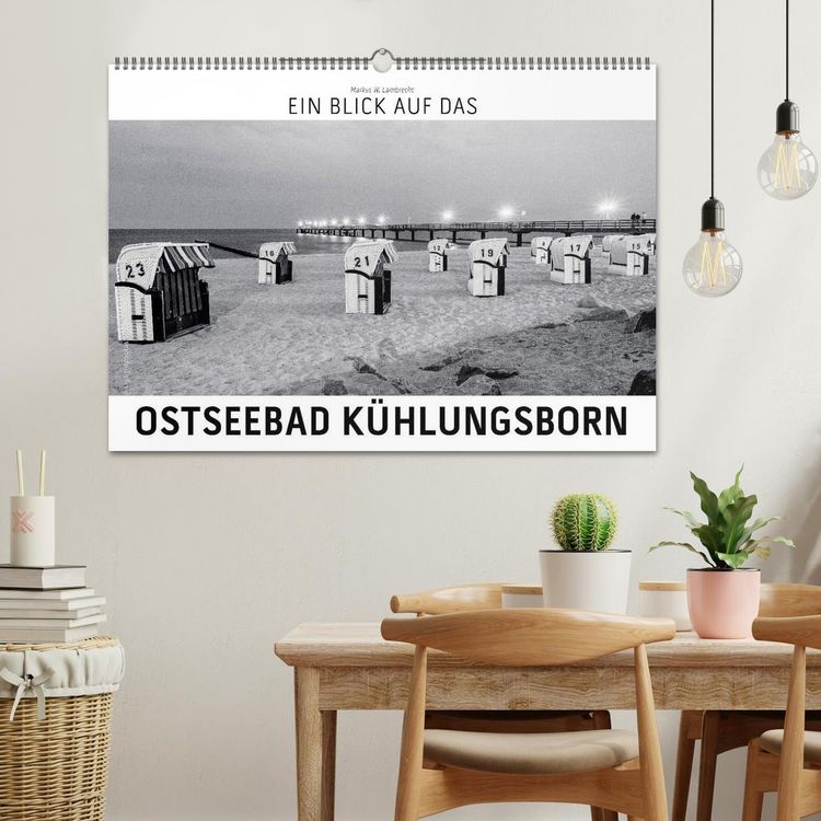 Produktbild: Ein Blick das Ostseebad K&uuml;hlungsborn (Wandkalender 2026 DIN A2 quer), CALVENDO Monatskalender