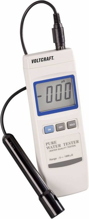 Produktbild: Leitf&auml;higkeits-Messger&auml;t VOLTCRAFT WA-100 ATC 3 % 0 - 1999 &micro;S kalibriert Werksstandard (ohne Zertifikat)
