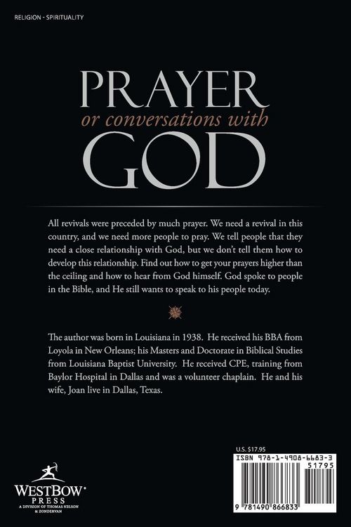Produktbild: PRAYER or conversations with God