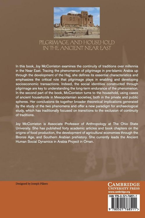 Produktbild: Pilgrimage and Household in the Ancient Near East