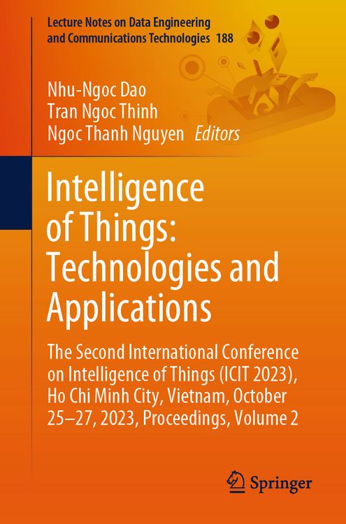 Produktbild: Intelligence of Things: Technologies and Applications