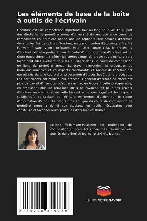 Produktbild: Les &eacute;l&eacute;ments de base de la bo&icirc;te &agrave; outils de l'&eacute;crivain