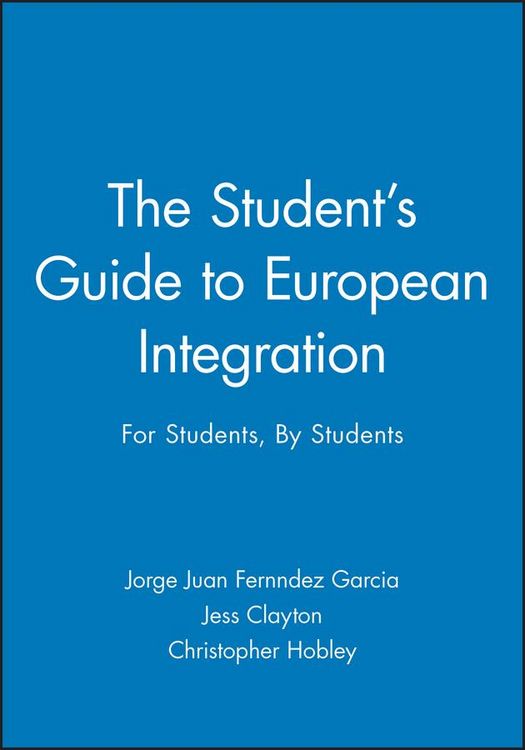 Produktbild: The Student's Guide to European Integration