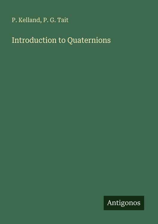 Produktbild: Introduction to Quaternions