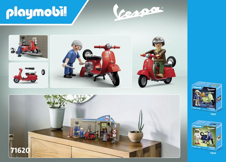 Produktbild: 71620 60s Vespa Garage