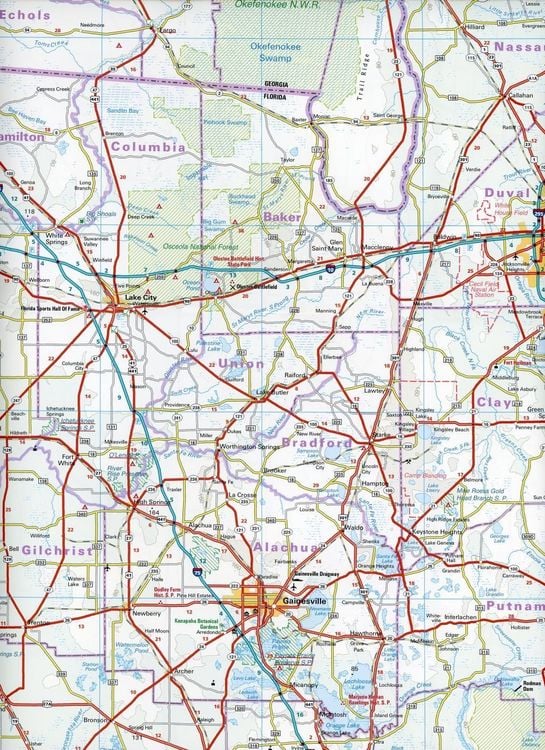 Produktbild: Reise Know-How Landkarte USA 10, Florida (1:500.000)