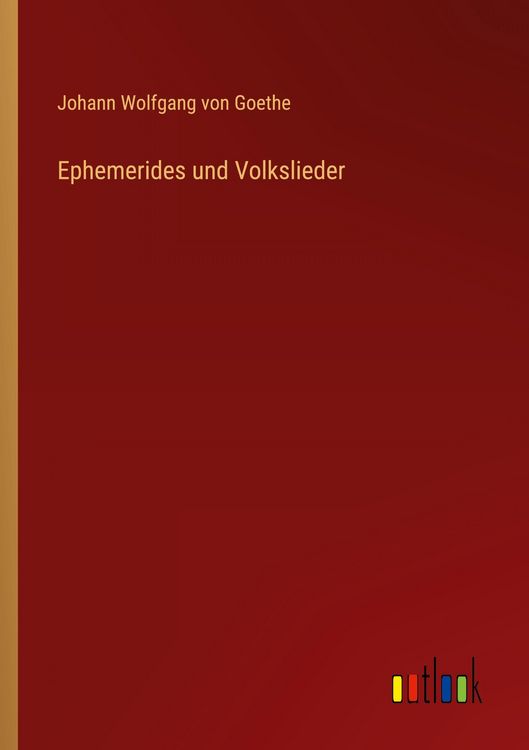 Produktbild: Ephemerides und Volkslieder