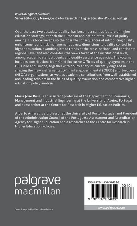 Produktbild: Quality Assurance in Higher Education