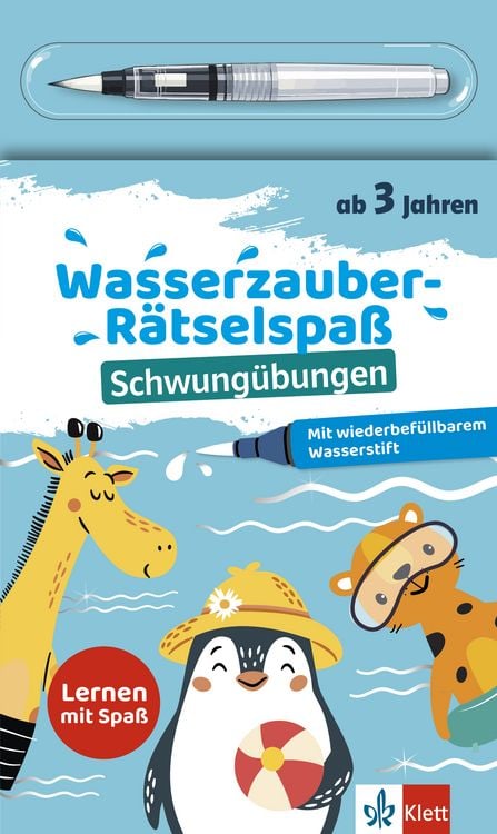 Produktbild: Wasserzauber-R&auml;tselspa&szlig;: Schwung&uuml;bungen
