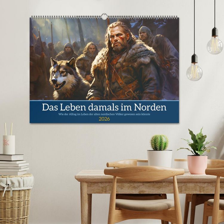 Produktbild: Das Leben damals im Norden (Wandkalender 2026 DIN A2 quer), CALVENDO Monatskalender