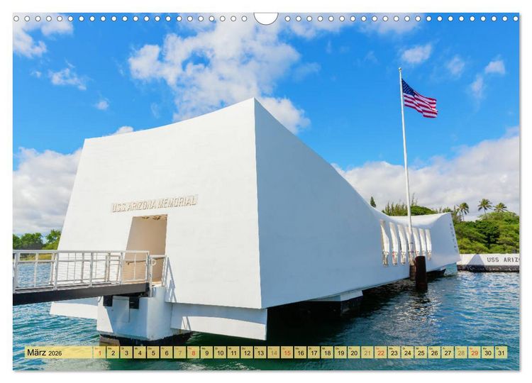 Produktbild: O'ahu - Eine Reise in das Herz von Hawaii (Wandkalender 2026 DIN A3 quer), CALVENDO Monatskalender