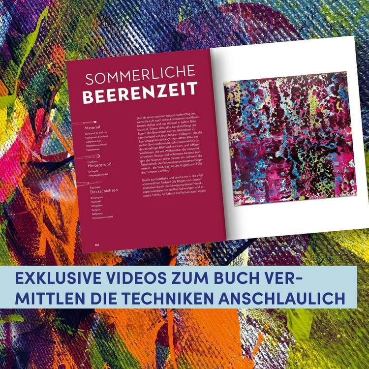 Produktbild: Abstrakte Acrylbilder - Schicht f&uuml;r Schicht
