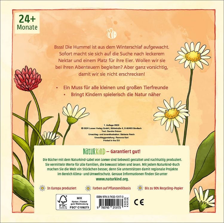 Produktbild: Mein erstes Naturbuch - Die Hummel