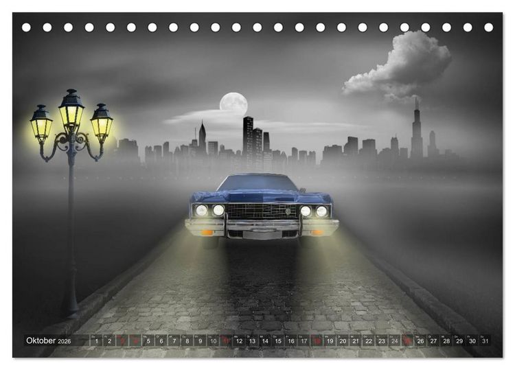 Produktbild: Oldtimer auf Reisen (Tischkalender 2026 DIN A5 quer), CALVENDO Monatskalender