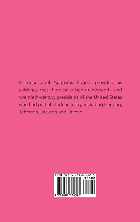 Produktbild: The Five Negro Presidents: According to what White People Said They Were