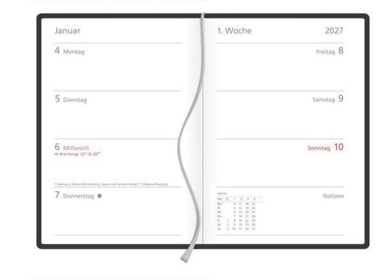 Produktbild: Timer Soft Touch hellblau 2027