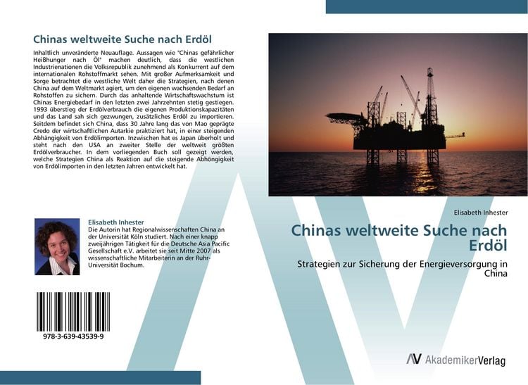 Produktbild: Chinas weltweite Suche nach Erd&ouml;l