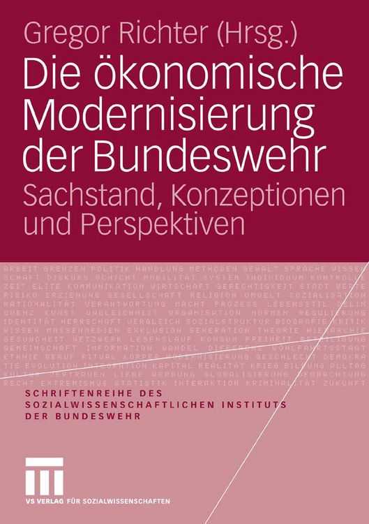Produktbild: Die &ouml;konomische Modernisierung der Bundeswehr